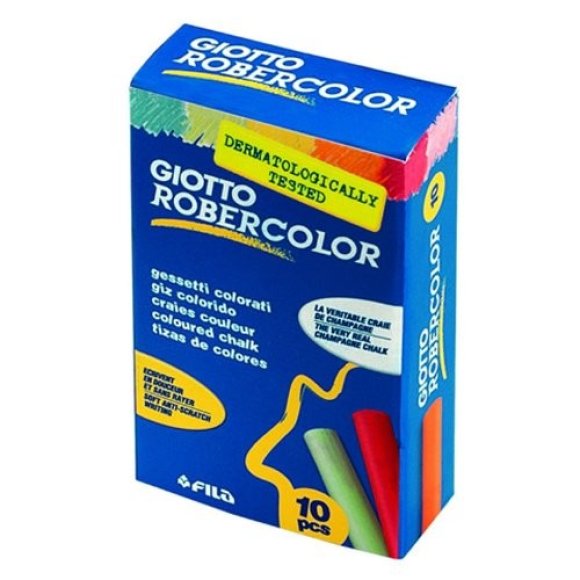 GIOTTO GESSETTI ROBERCOLOR 10 PEZZI GIOTTO GESSETTI ROBERCOLOR 10 PEZZI