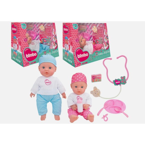 BAMBOLOTTO BUA 42 CM CON ACCESSORI | BAMBOLA INTERATTIVA PER BAMBINI