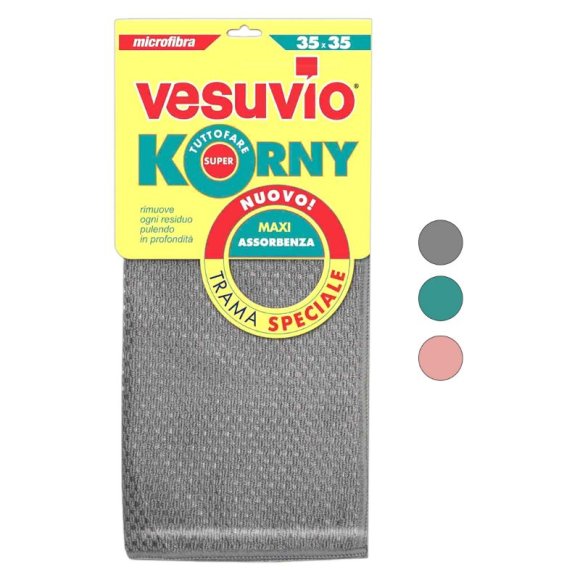  VESUVIO PANNO MICROFIBRA "KORNY" - 35 X 35 CM