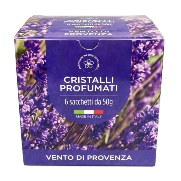 GRANULI PROFUMATI PER ASPIRAPOLVERE CRISTALLI PROFUMO DI LAVANDA