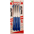 MARIETTI COLTELLO DA TAVOLA DENTATO BLU 11 CM - 6 PEZZI MARIETTI COLTELLO DA TAVOLA DENTATO BLU 11 CM - 6 PEZZI