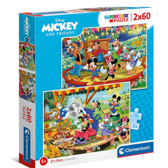 PUZZLE 2X60 MICKEY 21620 PUZZLE 2X60 MICKEY 21620