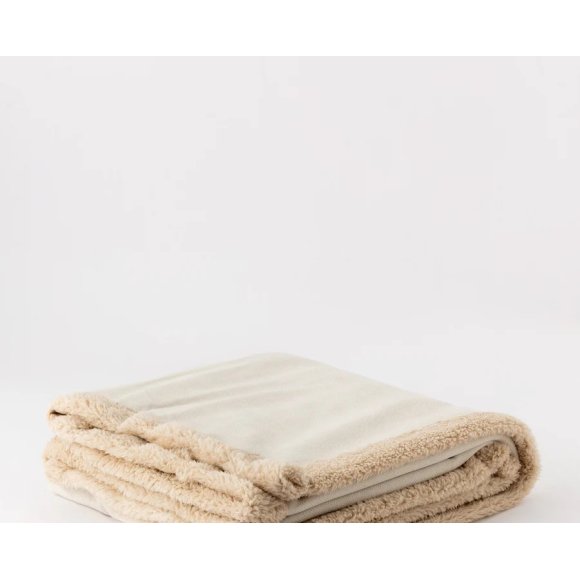 RIVIERA - PLAID "MILBA" 160X210 - AMBRA RIVIERA - PLAID "MILBA" 160X210 - AMBRA