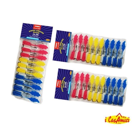 MOLLETTE CHIUDIPACCO MOVIDA - 10 PEZZI MOLLETTE CHIUDIPACCO MOVIDA - 10 PEZZI