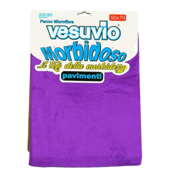VESUVIO PANNO MORBIDOSO 50 X 70 CM - VIOLA