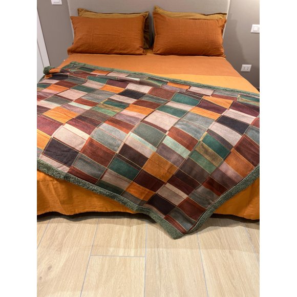 RIVIERA - PLAID "NOLAN" 130X170 - AMBRA RIVIERA - PLAID "NOLAN" 130X170 - AMBRA