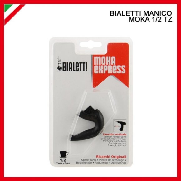 BIALETTI - RICAMBIO MANICO MOKA 1-2 TAZZE BIALETTI - RICAMBIO MANICO MOKA 1-2 TAZZE