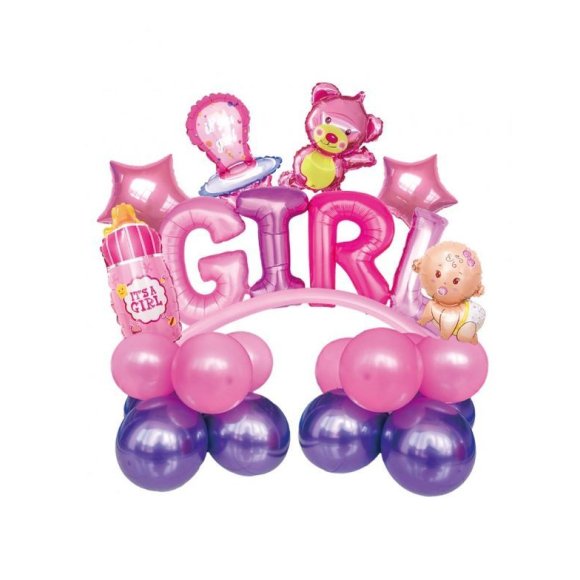 SET PALLONCINI NASCITA "GIRL" SET PALLONCINI NASCITA "GIRL"