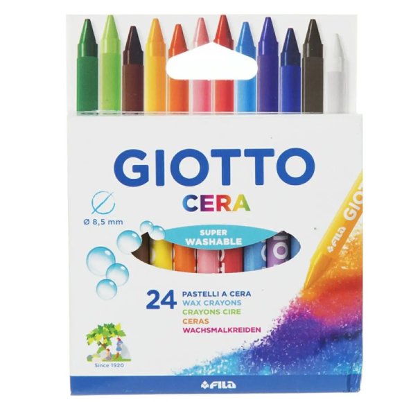 GIOTTO CERA 24 PEZZI 059400 GIOTTO CERA 24 PEZZI 059400