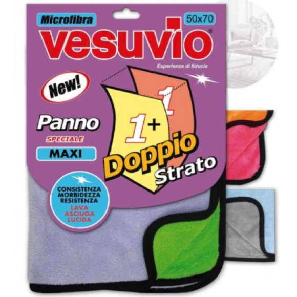 Panno in Microfibra Vesuvio Doppio Strato 50×70 cm Panno in Microfibra Vesuvio Doppio Strato 50×70 cm