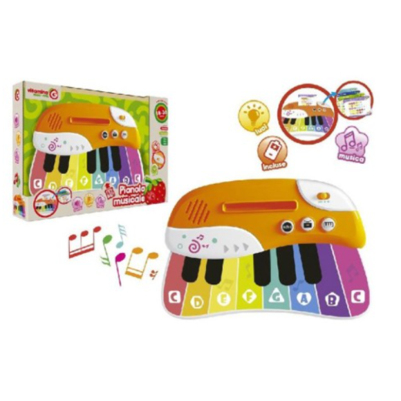PIANOLA MUSICALE LUCI/SUONI 05613
