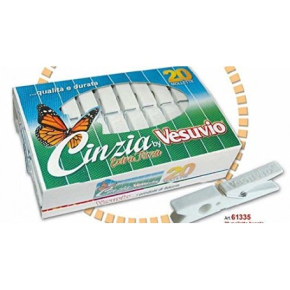 VESUVIO MOLLETTE "CINZIA" 20 PEZZI - BIANCO