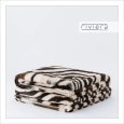 RIVIERA - PLAID SINGOLO "HYGGE" - ANIMALIER ZEBRA RIVIERA - PLAID SINGOLO "HYGGE" - ANIMALIER ZEBRA