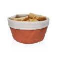 PORTAPANE IN TESSUTO 17X14X10 CM - TERRACOTTA PORTAPANE IN TESSUTO 17X14X10 CM - TERRACOTTA
