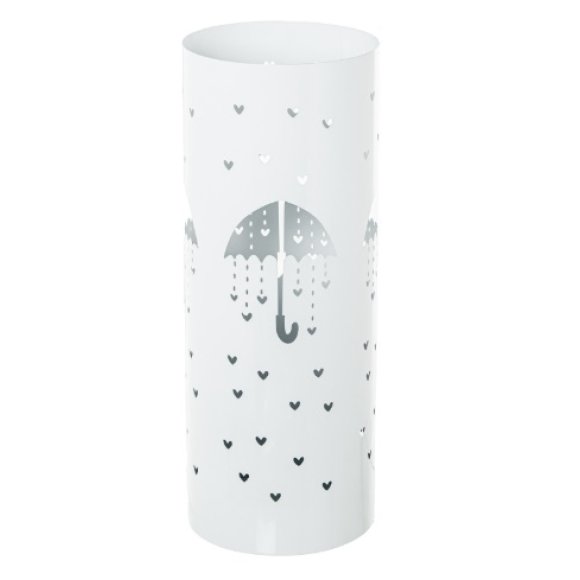 CAMACHO PORTAOMBRELLI ROTONDO METALLO 19X19X49 CM - BIANCO 