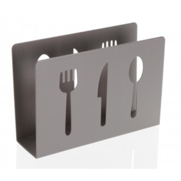 VERSA PORTATOVAGLIOLI POSATE - 15X4,5X10 CM VERSA PORTATOVAGLIOLI POSATE - 15X4,5X10 CM