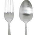 SET 24 POSATE ACCIAIO INOX "LUCIA" - ARGENTO SATINATO SET 24 POSATE ACCIAIO INOX "LUCIA" - ARGENTO SATINATO