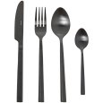 SET 24 POSATE ACCIAIO INOX "ALBA" - NERO SET 24 POSATE ACCIAIO INOX "ALBA" - NERO