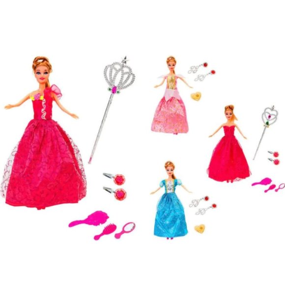 BAMBOLA*PRINCIPESSA CON ACCESSORI
