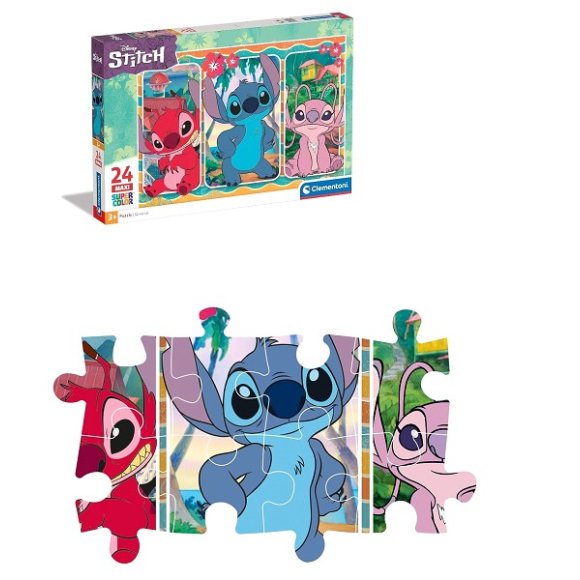 PUZZLE 24 MAXI DISNEY STITCH