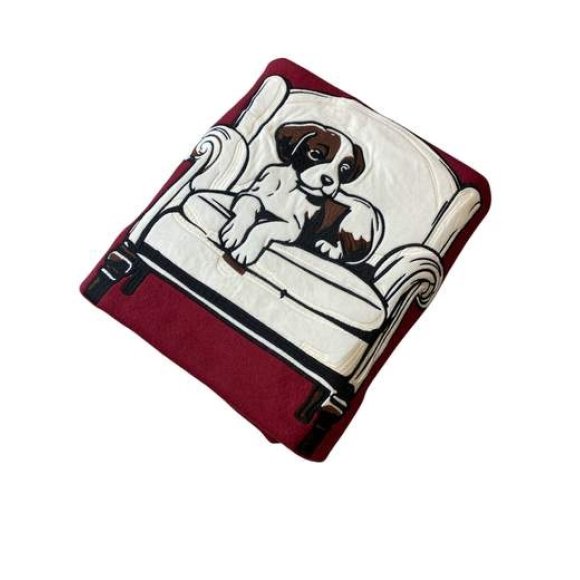 RIVIERA - PLAID "DOGGY REGINA" 130X170 - TEGOLA RIVIERA - PLAID "DOGGY REGINA" 130X170 - TEGOLA