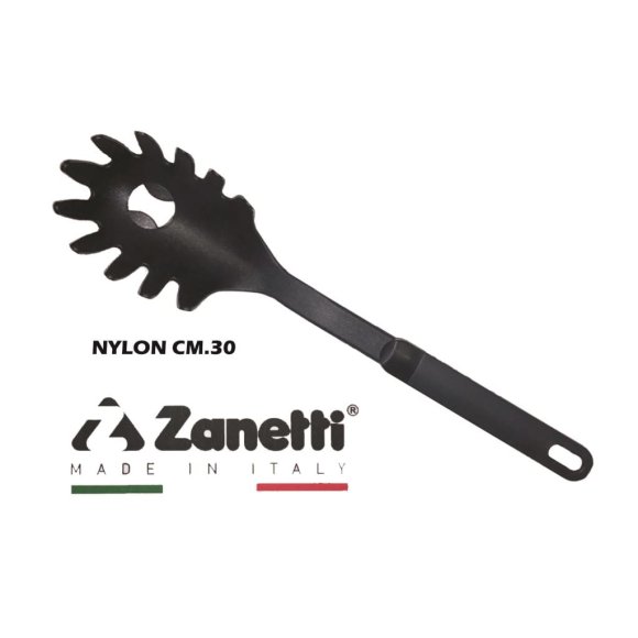 ZANETTI SERVISPAGHETTI IN NYLON BLACK - 30 CM 