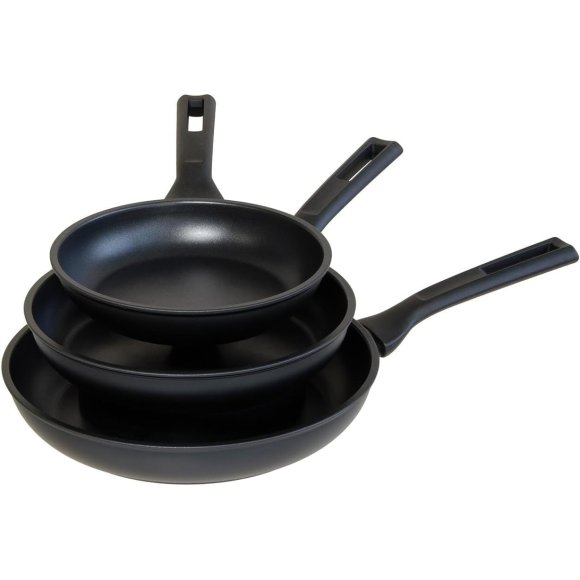 GUZZINI SET 3 PADELLE "COOK&PLUS" 20/24/28 CM GUZZINI SET 3 PADELLE "COOK&PLUS" 20/24/28 CM