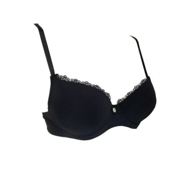 LAURA BIAGIOTTI REGGISENO "SOFIA"PUSH UP GRADUATO  - NERO