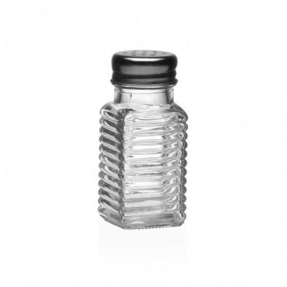 VERSA PORTASPEZIE VETRO 3,8X3,8X9,5 CM -  80ML