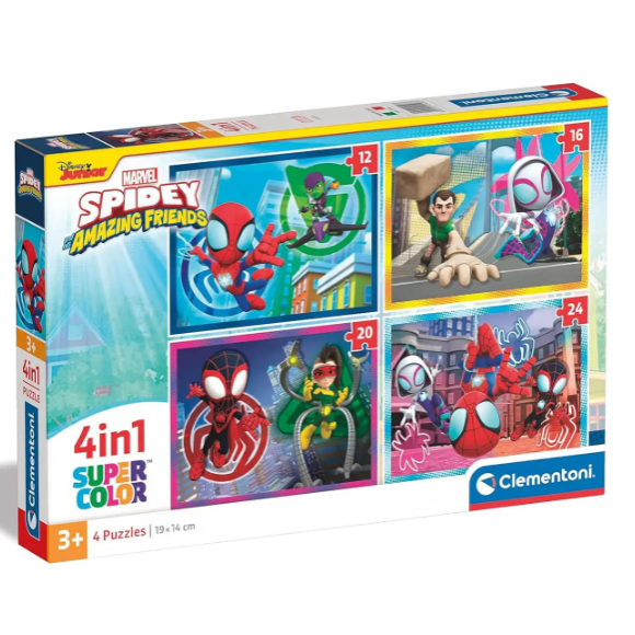 PUZZLE 4IN1 SPIDEY 21528 PUZZLE 4IN1 SPIDEY 21528