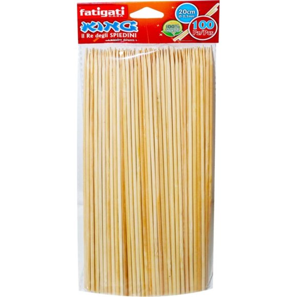 SPIEDINI KING 20 CM  100 PEZZI
