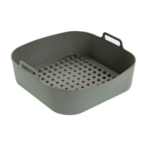 VERSA STAMPO QUADRATO PER FRIGGITRICE AD ARIA IN SILICONE - 21X21XH7,5 CM 