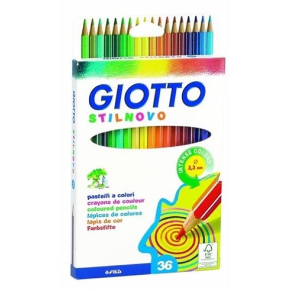 GIOTTO PASTELLI STILNOVO - 36 PEZZI GIOTTO PASTELLI STILNOVO - 36 PEZZI