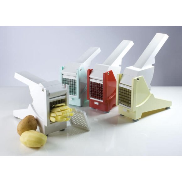 TAGLIAPATATE CON LAME ACCIAIO - COLORI ASSORTIT
