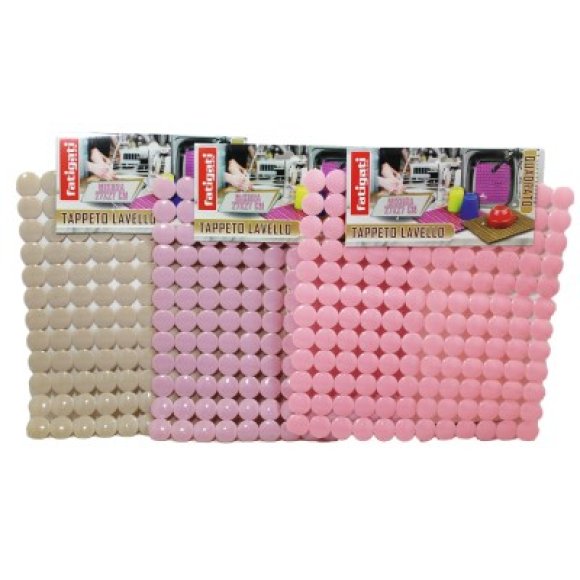 Fatigati TAPPETO LAVELLO QUADRATO - COLORI ASSORTITI