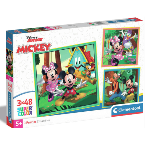 PUZZLE 2X20 SQUARE MICKEY 25298 PUZZLE 2X20 SQUARE MICKEY 25298