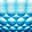 GUZZINI  CONTENITORE "VANITY" 25CM - AZZURRO