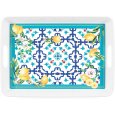 Guzzini - Vassoio Rettangolare Con Manici "Flower&Lemon"