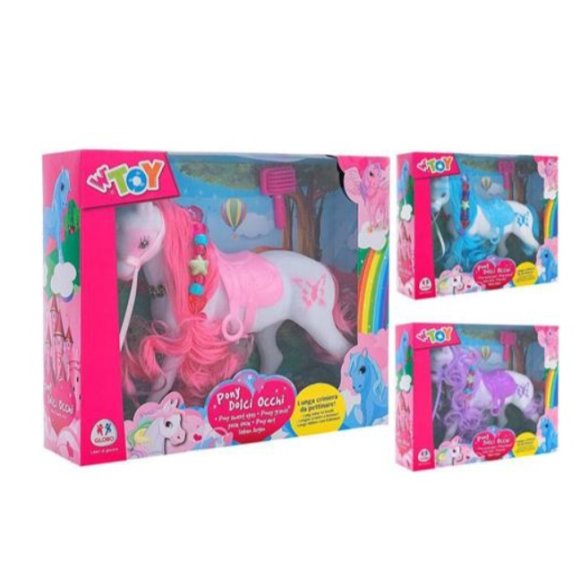 CAVALLO AMICO UNICORNO 16CM 37549
